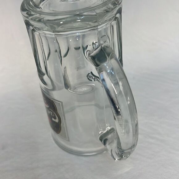 Carlsberg Beer Glass Mug 12 Ounce 5 1/3 Inches Tall 3 In Round Bar Beer Cocktail - Picture 5 of 9